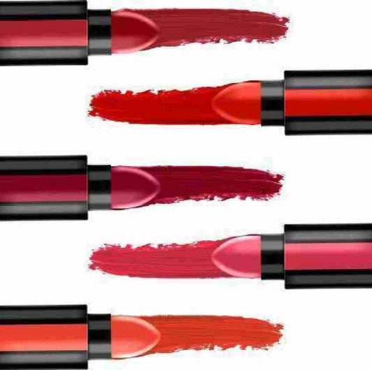 5 in 1 Huda Beauty Lipstick – Multi-Shade, Long-Lasting, Hydrating & Travel-Friendly Lipstick for Every Occasion